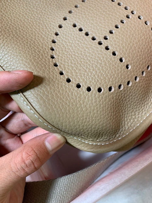 エルメス バッグ 激安素材ディテール